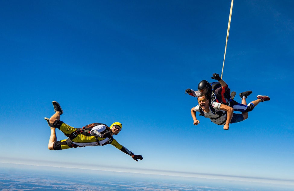 Tandem pedagogique parachute - kamil pietrzak